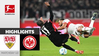 Last-Minute VAR! | VfB Stuttgart — Eintracht Frankfurt 2-3 | Highlights | MD 10 – Bundesliga 24/25