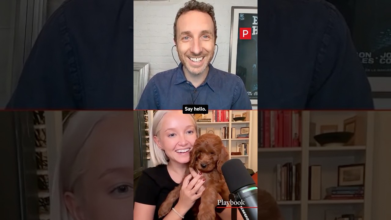 Playbook gets a puppy!