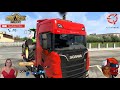 Fully painted stock sunshields for Scania Next-Gen v1.0