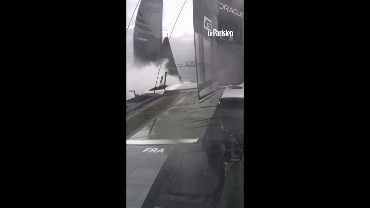 Voile : violente collision lors d’une course de SailGP en Nouvelle-Zélande