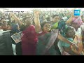 జగన్ పాటకు.. మహిళల డ్యాన్స్ | Women Dance For CM Jagans Song In a Public Meeting Today | @SakshiTV  - 01:22 min - News - Video