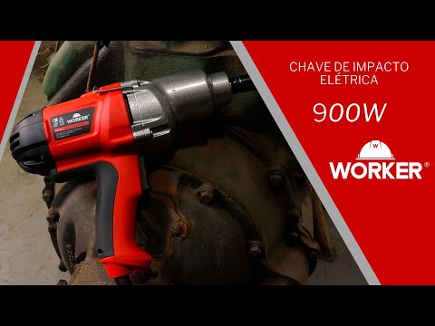 Chave de Impacto CIW900 Encaixe 1/2” 900W 127V Worker - Vídeo explicativo