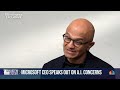 Exclusive: Microsoft CEO Nadella on the promise and problems of A.I.  - 04:39 min - News - Video