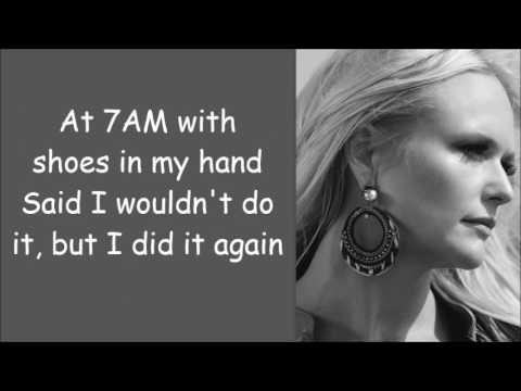 Miranda Lambert ~ Vice (Lyrics)