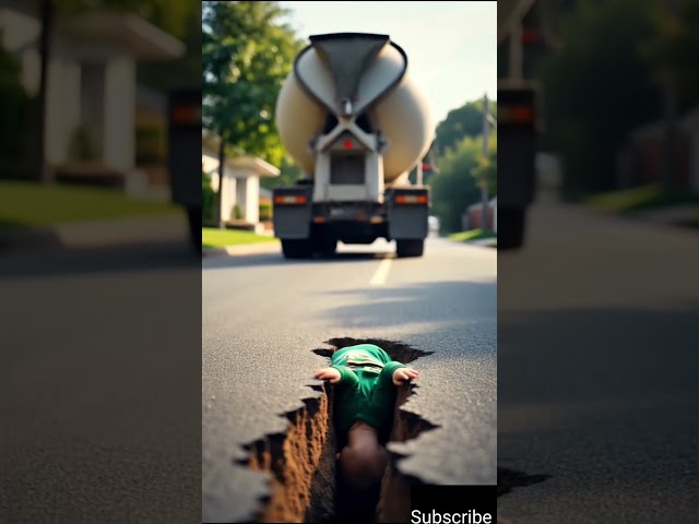 A cute Dachshund puppy rescued the baby with help of a car owner #story #cute #cuteanimals #animals