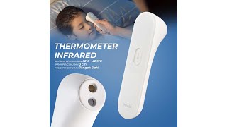 Pratinjau video produk iHealth Thermometer Infrared - PT3