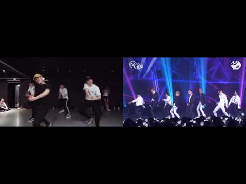 EXO vs. CHOREOGRAPHER | KO KO BOP side by side comparison