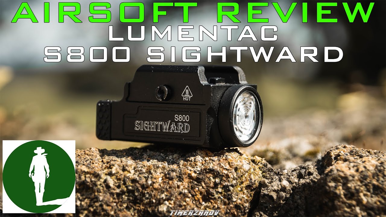 Airsoft Review #260 [GEAR] Lumentac S800 Sightward (Tactical Light) [FR]