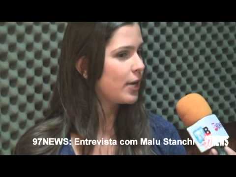 97NEWS entrevista a atriz Malu Stanchi