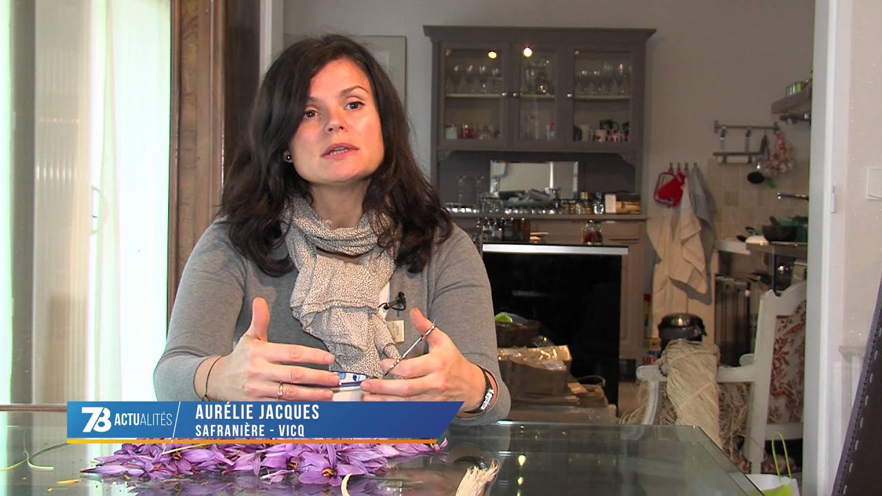 Economie : Aurélie Jacques cultive du safran dans les Yvelines
