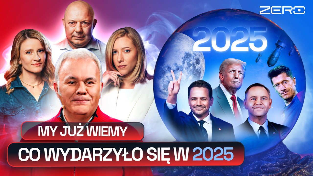 MAZUREK ZDRADZIŁ CO WYDARZYŁO SIĘ W 2025 ROKU. LEWANDOWSKI ZAKOŃCZYŁ KARIERĘ, TRZASKOWSKI WYGRYWA