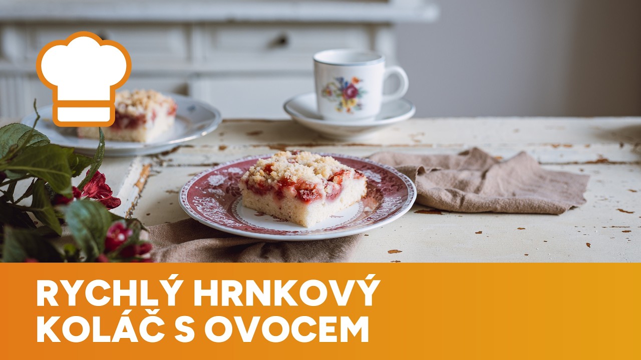 Hrnkový ovocný koláč s drobenkou: Rychlejší už to nebude! 🍓🍰