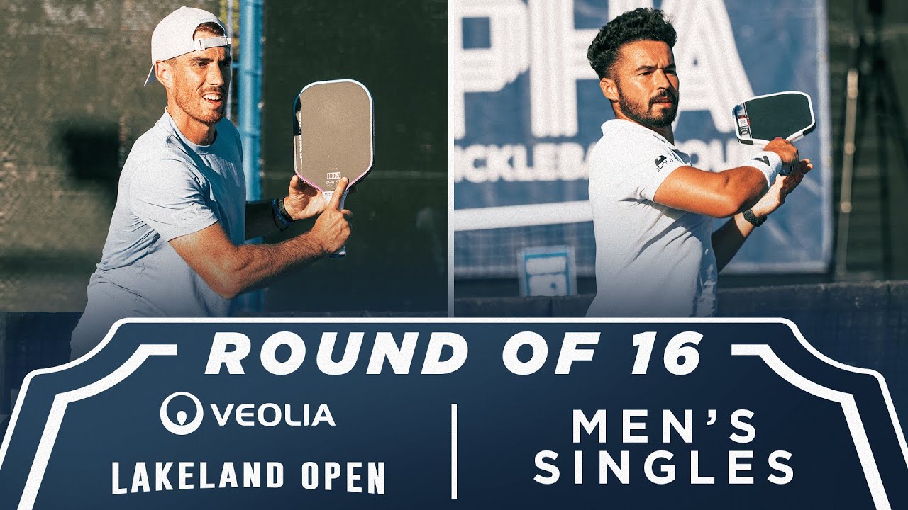 Federico Staksrud v Noe Khlif at the Veolia Lakeland Open