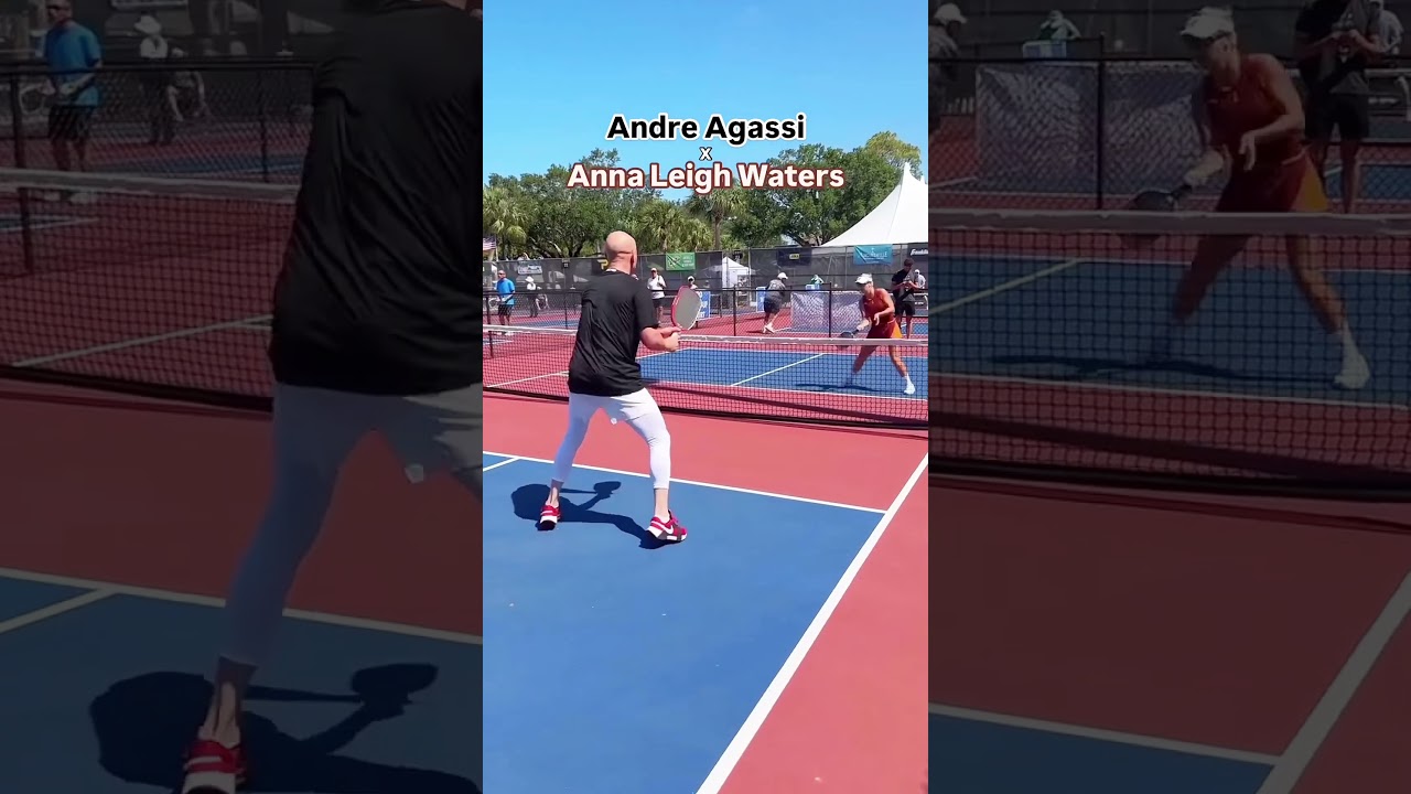 Agassi x Anna Leigh Waters 💥
