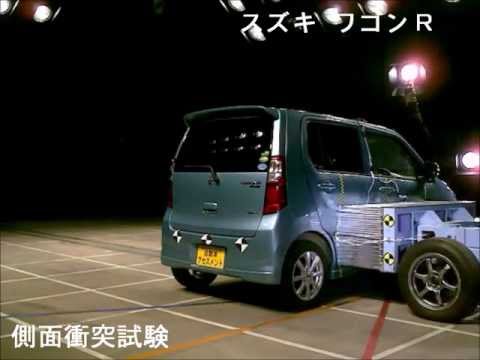 Video crash test Suzuki Wagon R 2003 - 2007