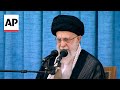 Irans supreme leader claims support for Israel is melting away