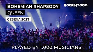 Bohemian Rhapsody - Queen played by 1000 musicians | Rockin&#39;1000