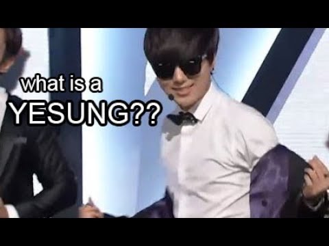What is a YESUNG?? (Super Junior crack?)