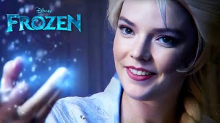 Anya Taylor Joy As ELSA In FROZEN Live-Action | Disney Studios