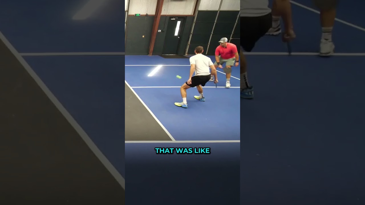 Would you try playing with training paddles? 🫢 #pickleball #sports #explore