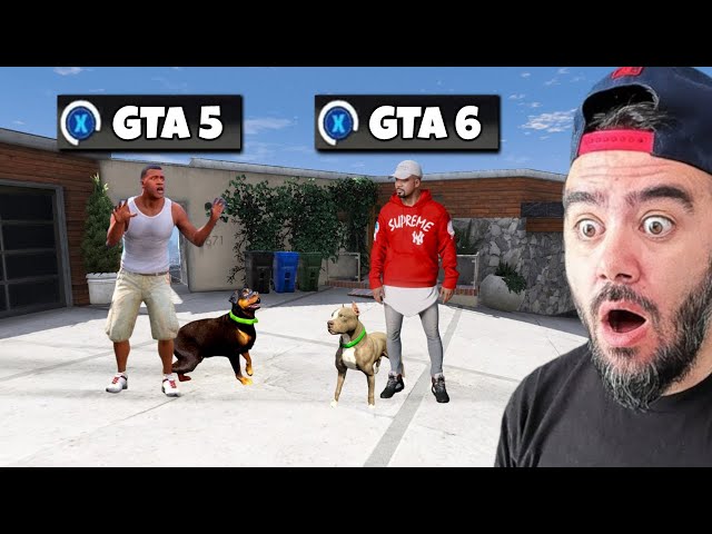 FRANKLININ EVINE GTA 6 DAKI IKIZI GELDI - GTA 5 MODS