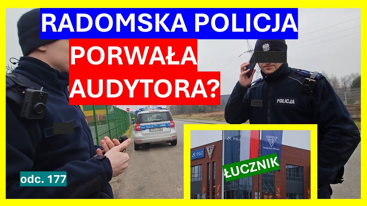 Radomska policja i jej bezprawne, chore działania. Zmyślają, kłamią i zatrzymują? Wezwę BSW? #177