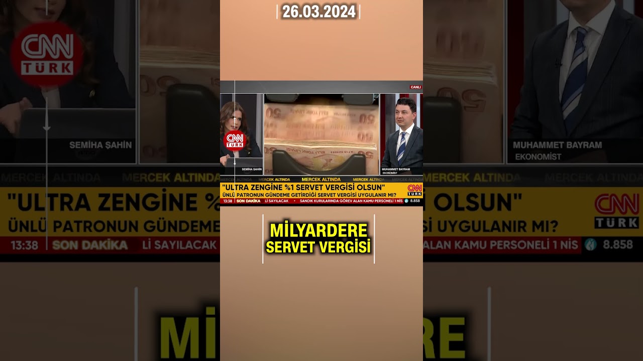 SASA Polyester Yönetim Kurulu Başkanı İbrahim Erdemoğlu Önerdi: Milyarderlere Servet Vergisi!