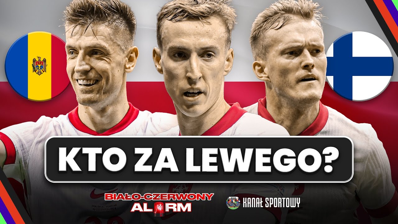 Lewandowski nie zagra - kto w ataku za niego? polska przed meczami z mołdawią i finlandią