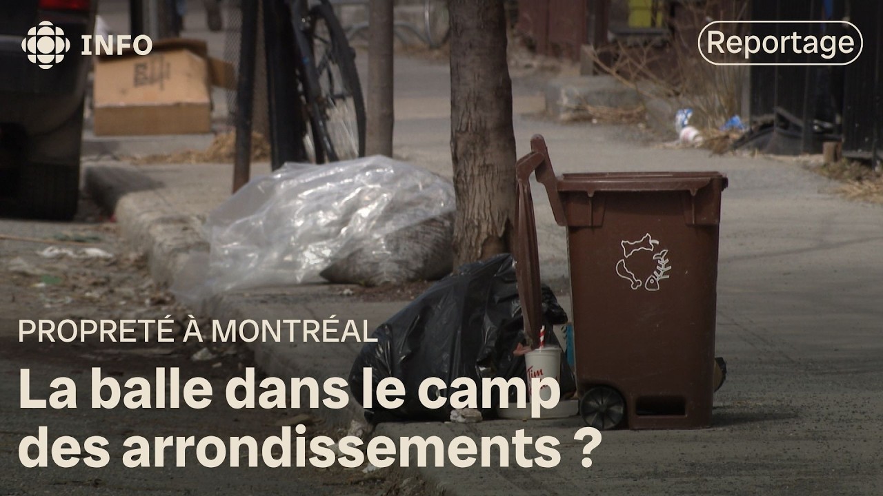Propreté à Montréal : un ménage de printemps qui tarde