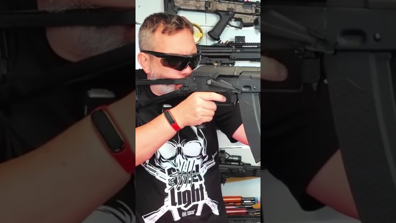 Le nouveau bloc AK Magnus Specna Arms #shorts #airsoft #fakegun
