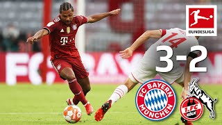 Gnabry To The Rescue | Bayern München — 1. FC Köln 3:2 |Highlights| Matchday 2 – Bundesliga 2021/22