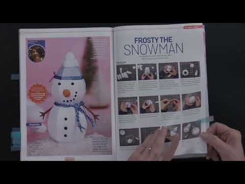 #121 Tonic Magazine & Box Kit, Simply Snowmen