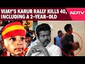 Vijay Rally Stampede | Stampede At TVK Chief Vijays Rally In Karur | Karur Death | Karur Stampede