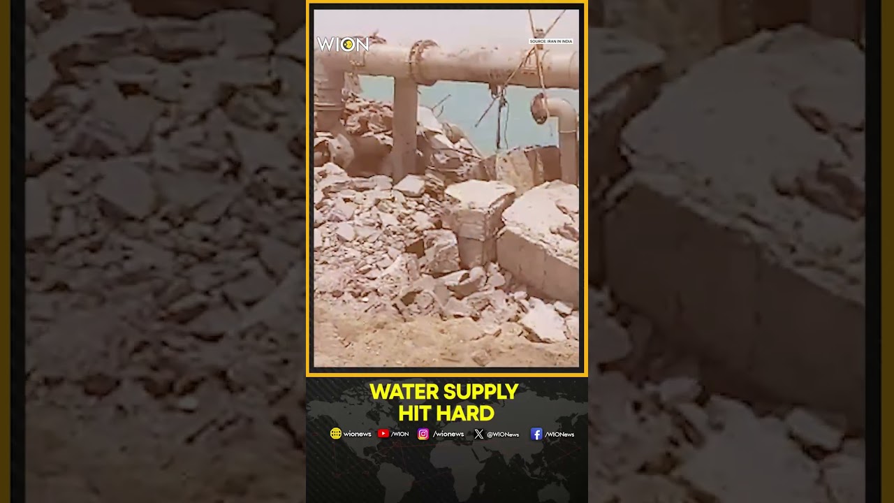 U.S. Strike on Desalination Plant Disrupts Water to Villages | WION Shorts