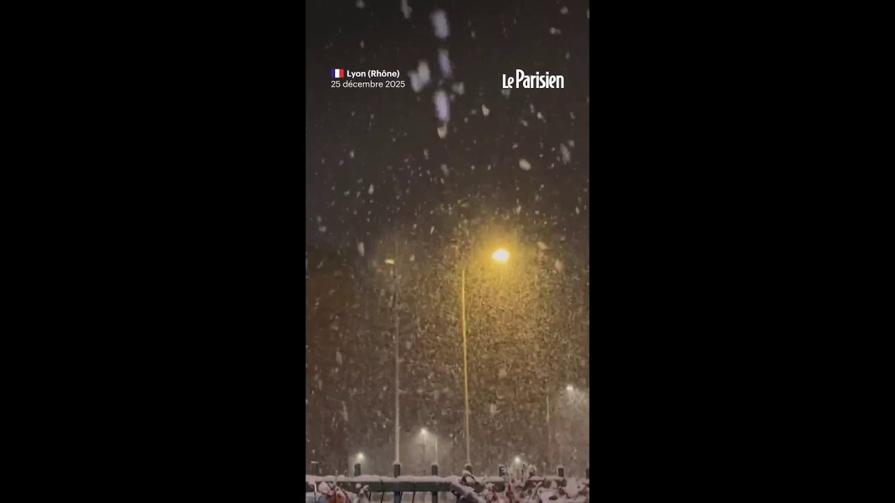 Noël : la neige est tombée sur plusieurs régions en France