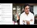 KTR Counters Rahul Gandhi Statements With Tweets