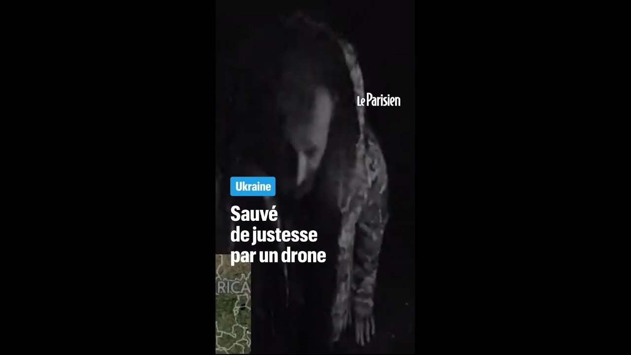 Bloqué sur le front, un soldat ukrainien blessé évacué par un drone