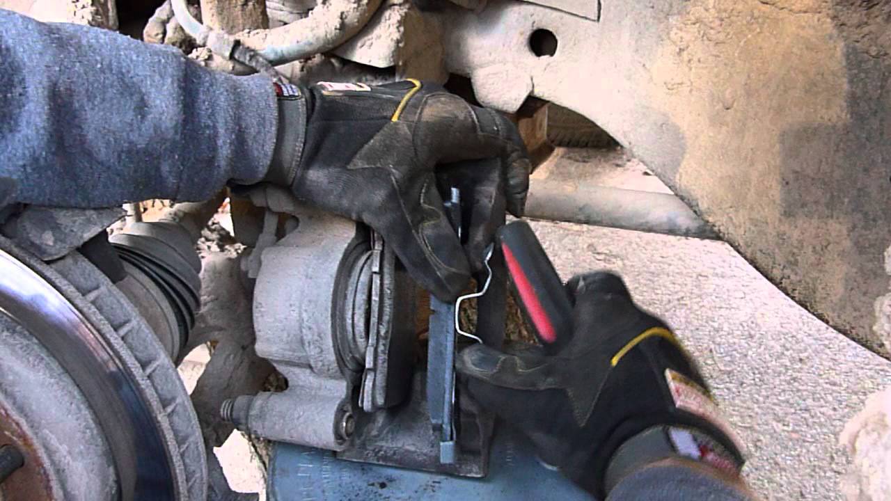 Replacing the Front Brakes on a Chevy K1500 4x4 - YouTube 1973 ford wiring diagram 