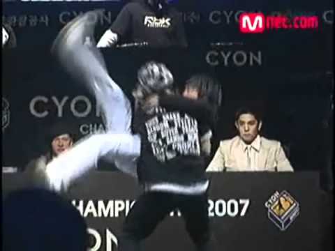 071117 B-Boy Championship (Dance Battle) - Donghae, Eunhyuk, Shindong, Sungmin