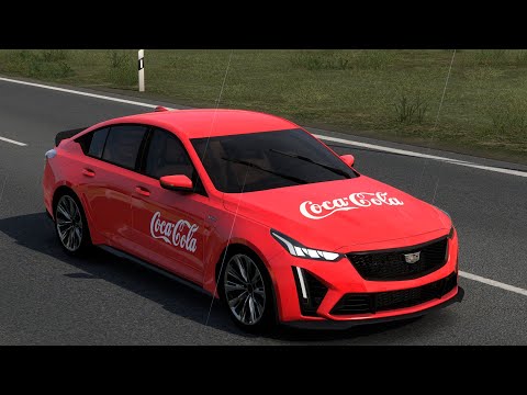 COCA-COLA CADILLAC CT5-V BLACK WING 2022 ATS 22 04 2025 1.0 1.54