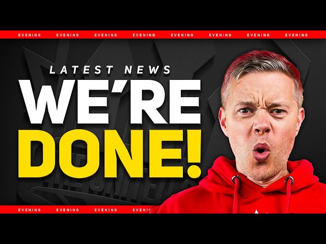 FUMING! Goldbridge UNLEASHES on Pathetic Man Utd!! Man Utd Transfer News