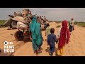 Inside the crowded camp where Sudanese refugees have fled violence and hunger