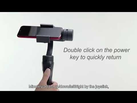 video Orsda APP H4 3-axis gimbal stabilizer