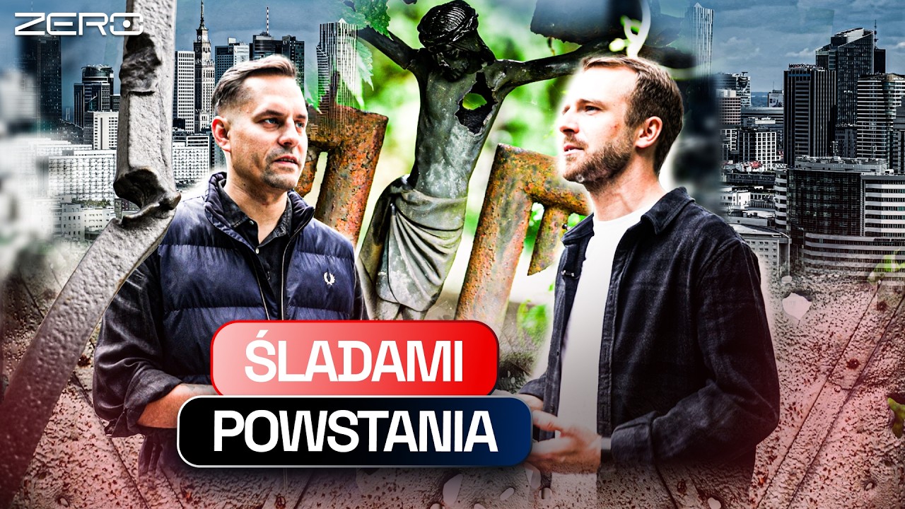 DZIURY PO KULACH, KREW POWSTAŃCA, PRZESTRZELONY KRZYŻ | ŚLADY POWSTANIA WARSZAWSKIEGO