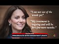 Princess Kate gives cancer treatment update online  - 03:22 min - News - Video