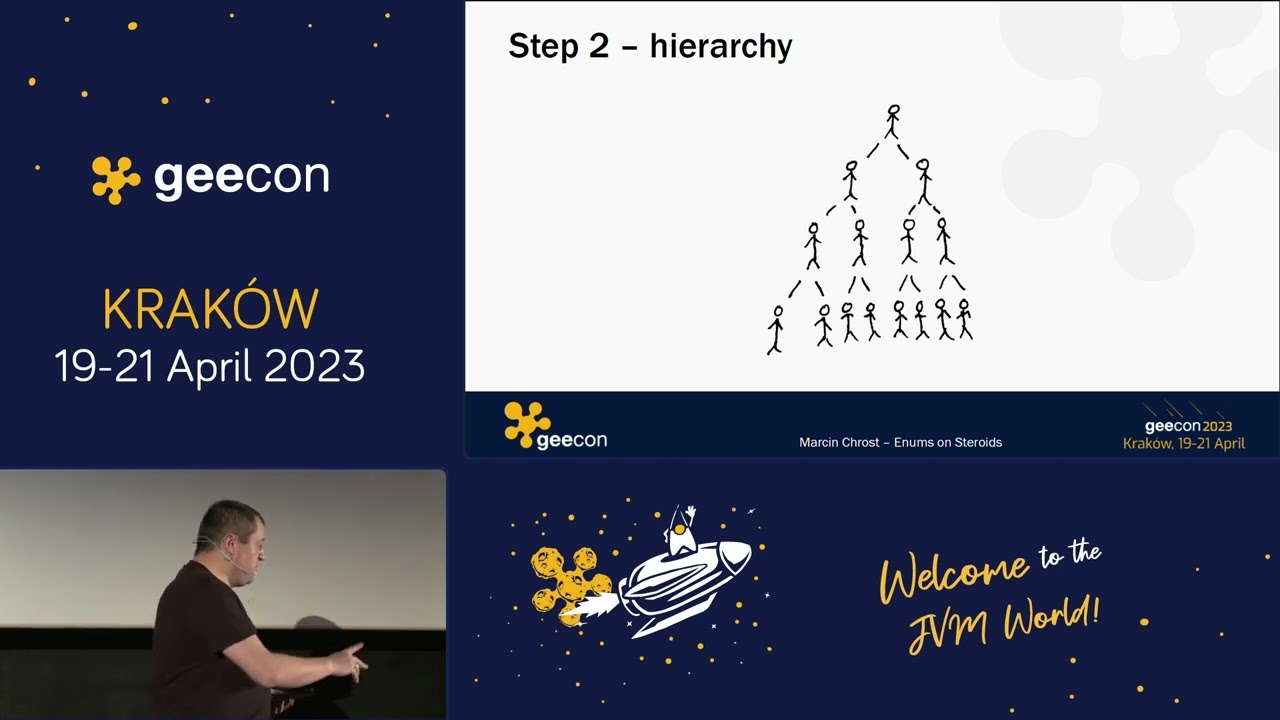 GeeCON 2023: Marcin Chrost - Enums on steroids - let's look at sealed classes!