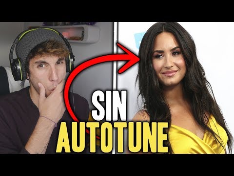 No CREERÁS como CANTA DEMI LOVATO Sin AUTOTUNE...