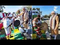 PM Narendra Modi plays traditional musical instruments in Manipur