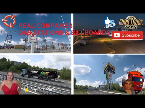 Real companies, gas stations & billboards v1.0 1.46