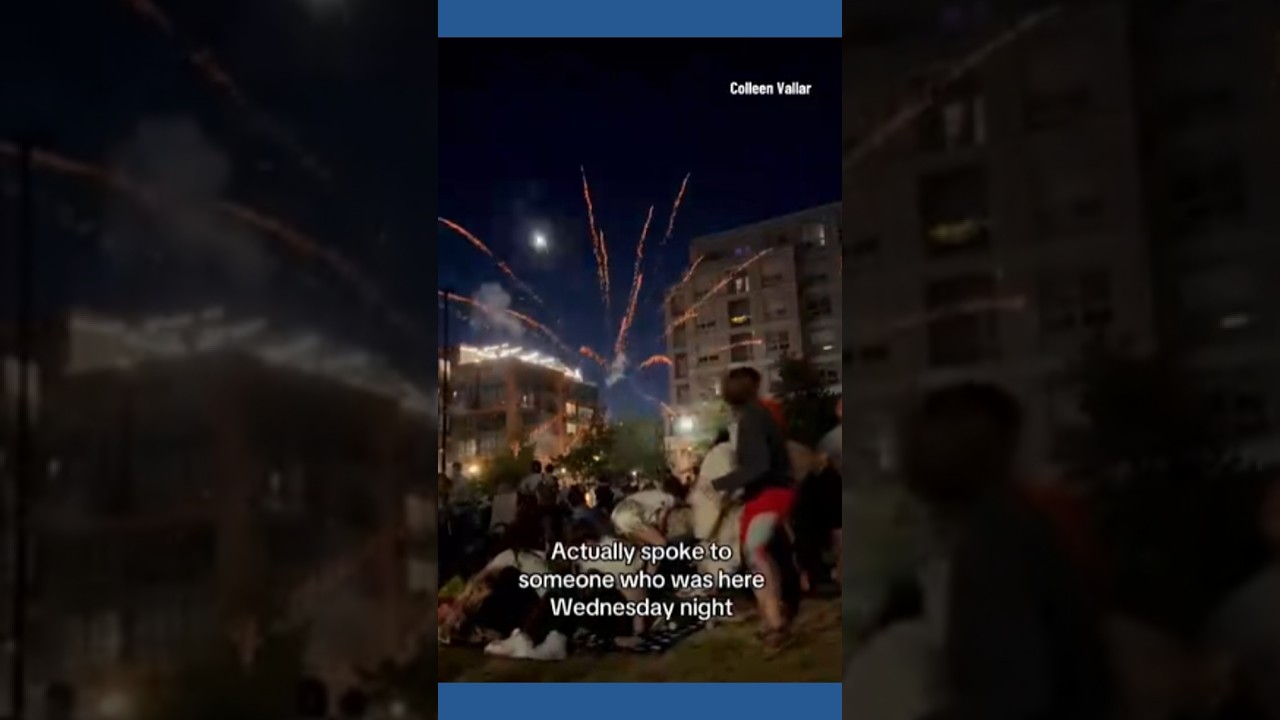 Fireworks fired into crowd at NoMa movie night